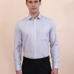 Greenfibre Grey Slim Fit Checked Shirt-picture-35