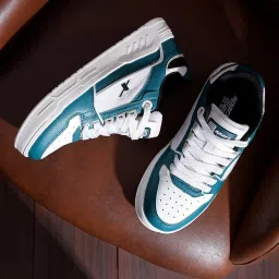 Sparx Men's Off White Sneakers image 1