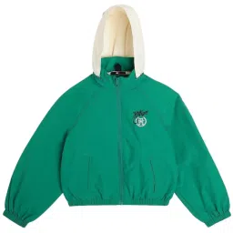 TOMMY HILFIGER Olympic Green Solid Relaxed Fit Jacket image 1