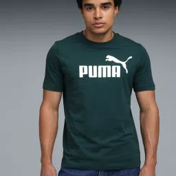 Puma Green No.1 Logo Regular Fit Tee image 1