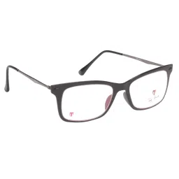 Ted Smith Black Wayfarer Unisex Eye Frames image 1