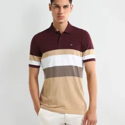 Arrow Red Regular fit Others Polo T-Shirt image 1