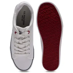 U.S. Polo Assn. Men's Malin Off White Casual Sneakers image 3
