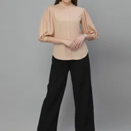 Style Quotient Beige Regular Fit Shirt image 4
