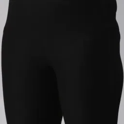 TWIN BIRDS Black Solid Jeggings image 4