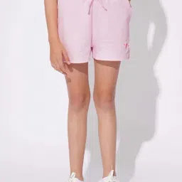 VERO MODA GIRL Kids Cherry Blossom Cotton Solid Shorts-picture-25