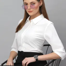 Style Quotient White Regular Fit Shirt image 3