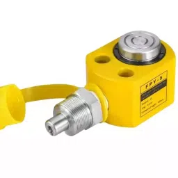 Hartley Hydraulic Cylinder Jack with Hand Pump Kit 5 Ton (5000 Kg) Load Capacity Alloy Steel Yellow, FPY-5+180-picture-16