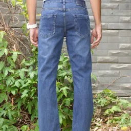 Thomas Scott Indigo Blue Slim Fit Lightly Washed Jeans image 2