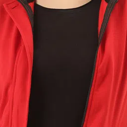 Belle Fille Red Regular Fit Jacket image 5