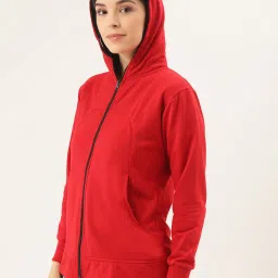 Belle Fille Red Regular Fit Jacket image 3