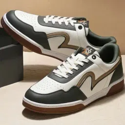 Spykar Men's KICKS White Casual Sneakers-picture-22