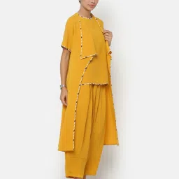 Office & You Yellow Regular Fit Jacket image 4