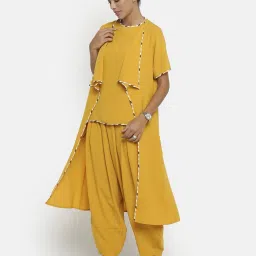 Office & You Yellow Regular Fit Jacket image 3