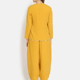 Office & You Yellow Overlap Jacket image 2