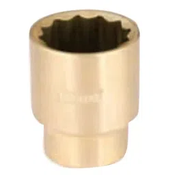 De Neers 1/2 inch Non Sparking Drive Socket Al-Br 3/8 inch SAE Size, NS-N-A-S 3/8A-image-80