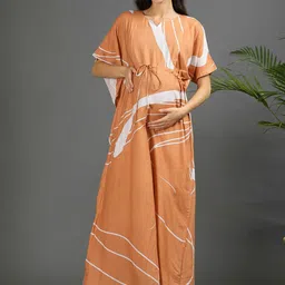 GOLDSTROMS Print Maternity Maxi Dress-image-18