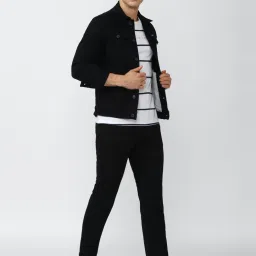 Van Heusen Denim Labs Black Regular Fit Jeans image 5