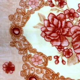 Signature Red & White Floral Mild Winter 450 GSM Single Bed Blanket image 4