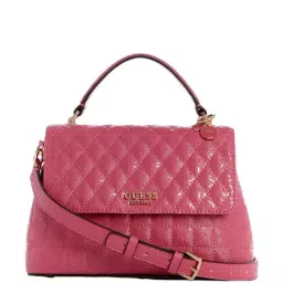 GUESS Pink Quilted Satchel-image-22