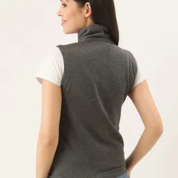 Belle Fille Grey Textured Jacket image 2