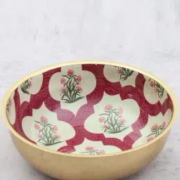 india circus by krsnaa mehta India Circus By Krshna Mehta Multi Steel Printed Serving Bowls image 2