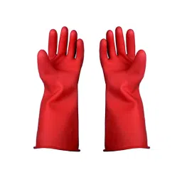 Raychem Electrical Insulating Gloves KL-C-ARC Rolled Edge Red 10 Size 410 mm Length, DEA0010398 (1 Pair)-picture-30