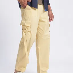 glitchez Men Off-Duty Essentials Cargo-Style Trousers-picture-26