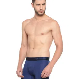 Van Heusen Blue Comfort Fit Printed Trunks image 3