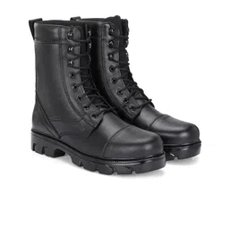 SHOE DAY Men Leather Biker Boots-picture-19
