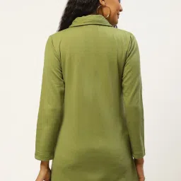 Belle Fille Olive Regular Fit Jacket image 2