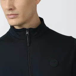 Van Heusen Flex Navy Regular Fit Jacket image 4