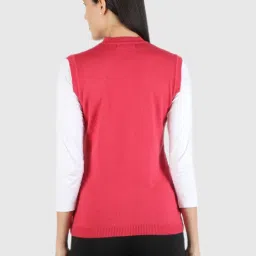 Monte Carlo Pink Sleeveless Cardigan image 2