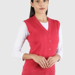 Monte Carlo Pink Sleeveless Cardigan image 3