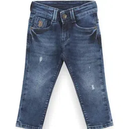 U.S. Polo Assn. Kids Blue Distressed Jeans-picture-10