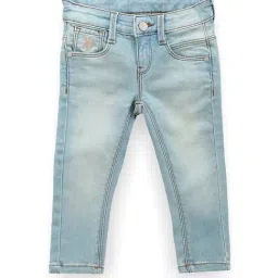U.S. Polo Assn. Kids Blue Solid Jeans-picture-38