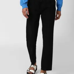 Forever 21 Black Cotton Jeans image 1