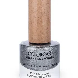 Colorbar Vegan Nail Lacquer Silver Star - 202 - 8 ml image 1