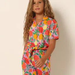 VERO MODA GIRL Multicolor Printed Shirt-picture-0