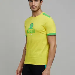 celio celio* FIFA Yellow Regular Fit T-Shirt image 3