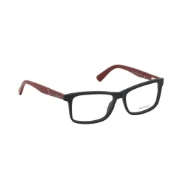 Diesel Black Rectangular Eye Frames for Men image 2