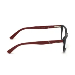 Diesel Black Rectangular Eye Frames for Men image 4