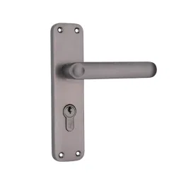 Godrej Door Handle Set 2C BM 09 Matte Black Nickel 175 mm, 5635-image-15