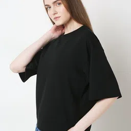 Vero Moda Women Hooded Drop-Shoulder Sleeves T-shirt image 3