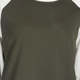 Raxedo Raglan Oversized Airport Look Outfit Colourblocked T-Shirt & Cargo Jogger Pant image 4