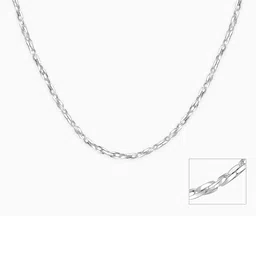 GIVA Silver Rhodium-Plated Chain image 4