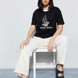 Fame Forever by Lifestyle Women Printed Boxy T-shirt-picture-39