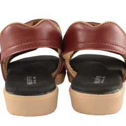 health fit Extra Soft Ortho Care Diabetic & Orthopedic Sandal/Doctor Sandal Footwear with Arch Support Women Brown image 5