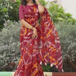 KALINI Zari Saree image 4