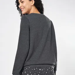 Dreamz by Pantaloons Printed Drop-Shoulder Lounge T-Shirt image 4